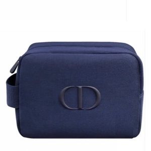 DIOR Cosmetics Toiletry Bag Blue
